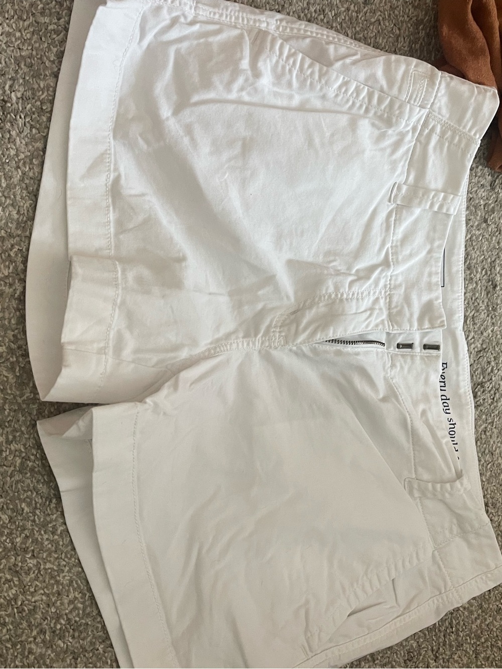 Vineyard vines White Casual Zip-Front Shorts